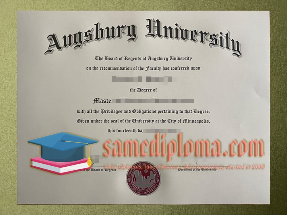 Augsburg University Diploma