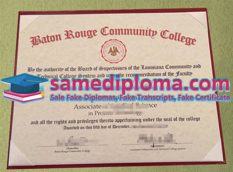 Baton Rouge Community College Associate degree