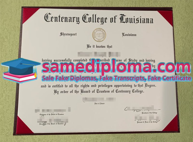 The Fast way to get Centenary College of Louisiana Diploma