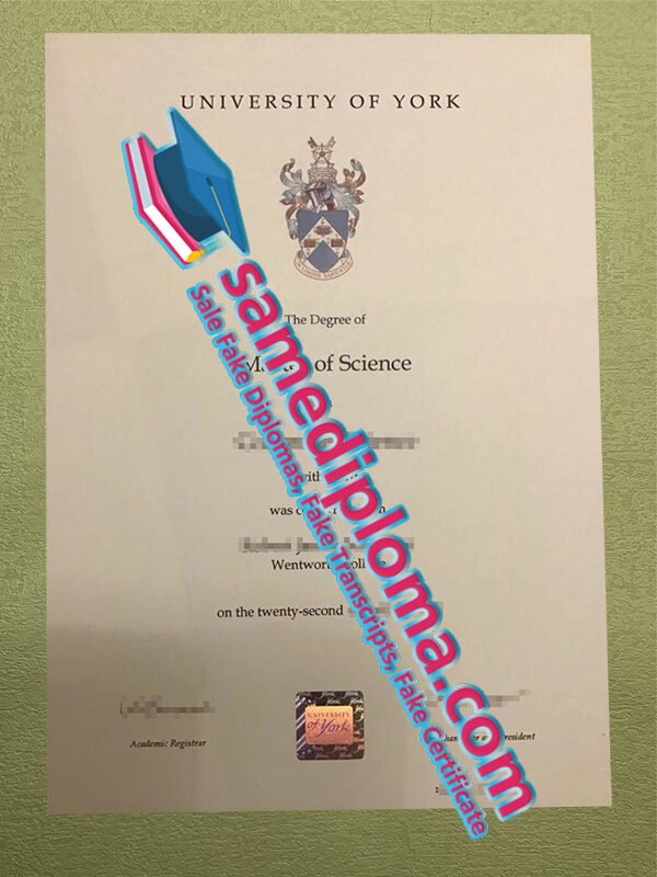 How to get a University of York Degree