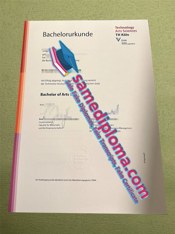 Technische Hochschule Köln Urkunde technische hochschule köln diploma