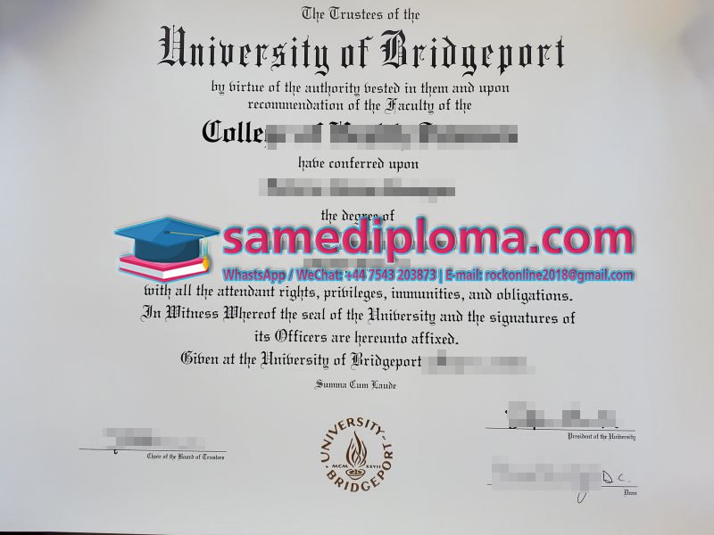 Buy University of Bridgeport Fake Degree