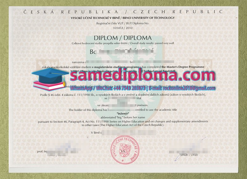 VUT Fake Diploma in 2025 How to buy a fake VUT diploma
