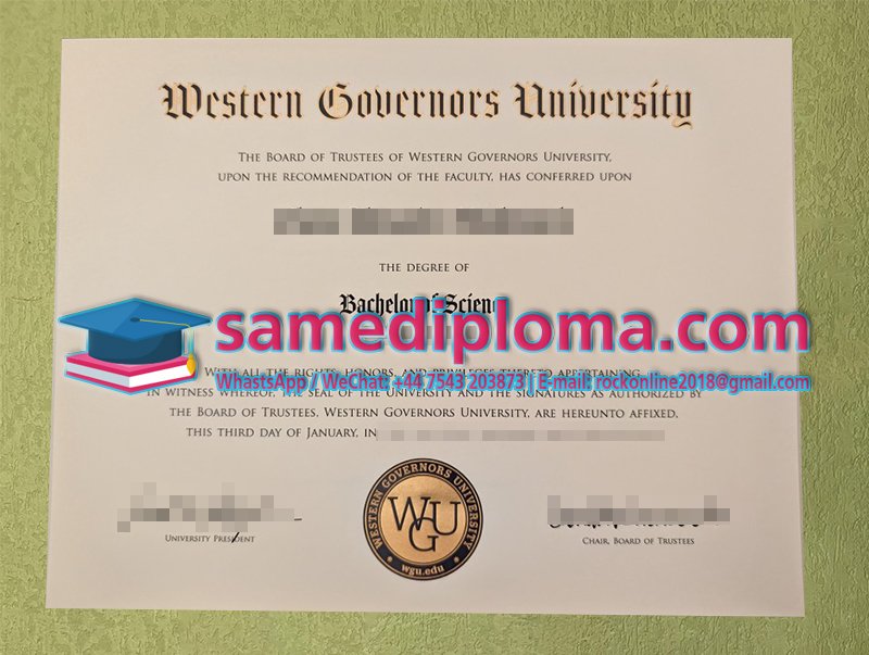 Making WGU Fake Diploma online Making a WGU Fake diploma online