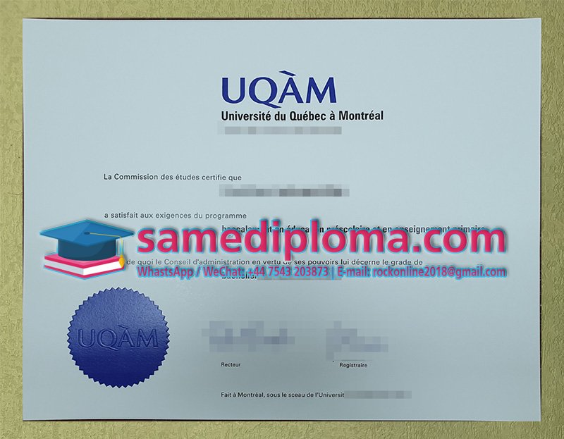 How to buy a fake UQAM Diploma How to buy a fake UQAM Diploma