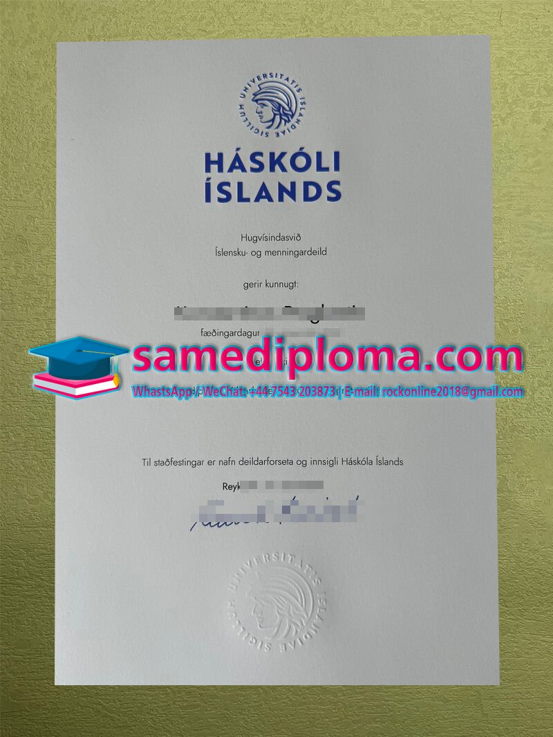 university of iceland diploma