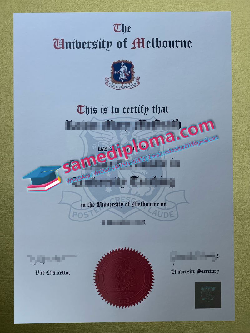 The University of Melbourne Diploma