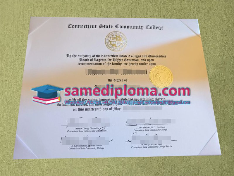 Connecticut State Community College Diploma