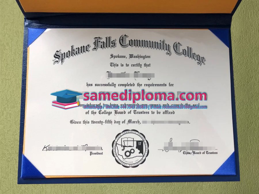 Spokane Falls Community College Diploma