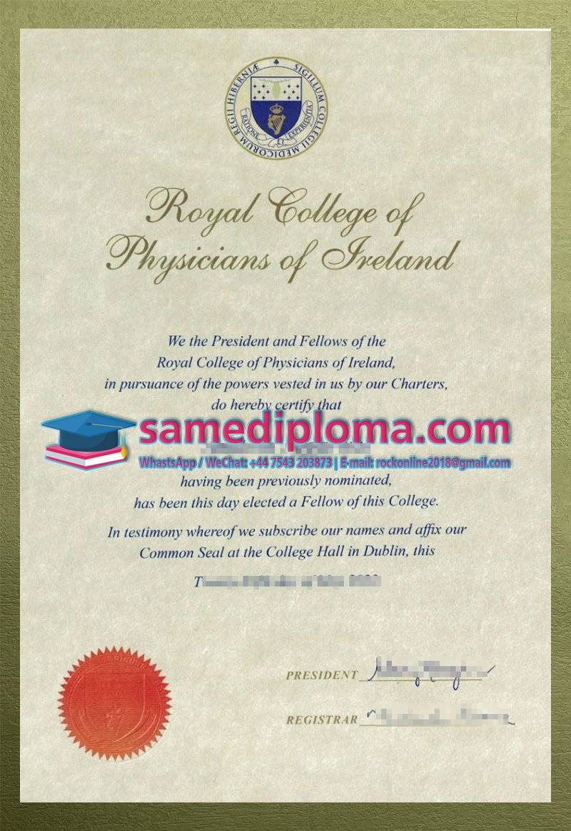Royal College of Physicians of Ireland Fellows (FRCIPI)