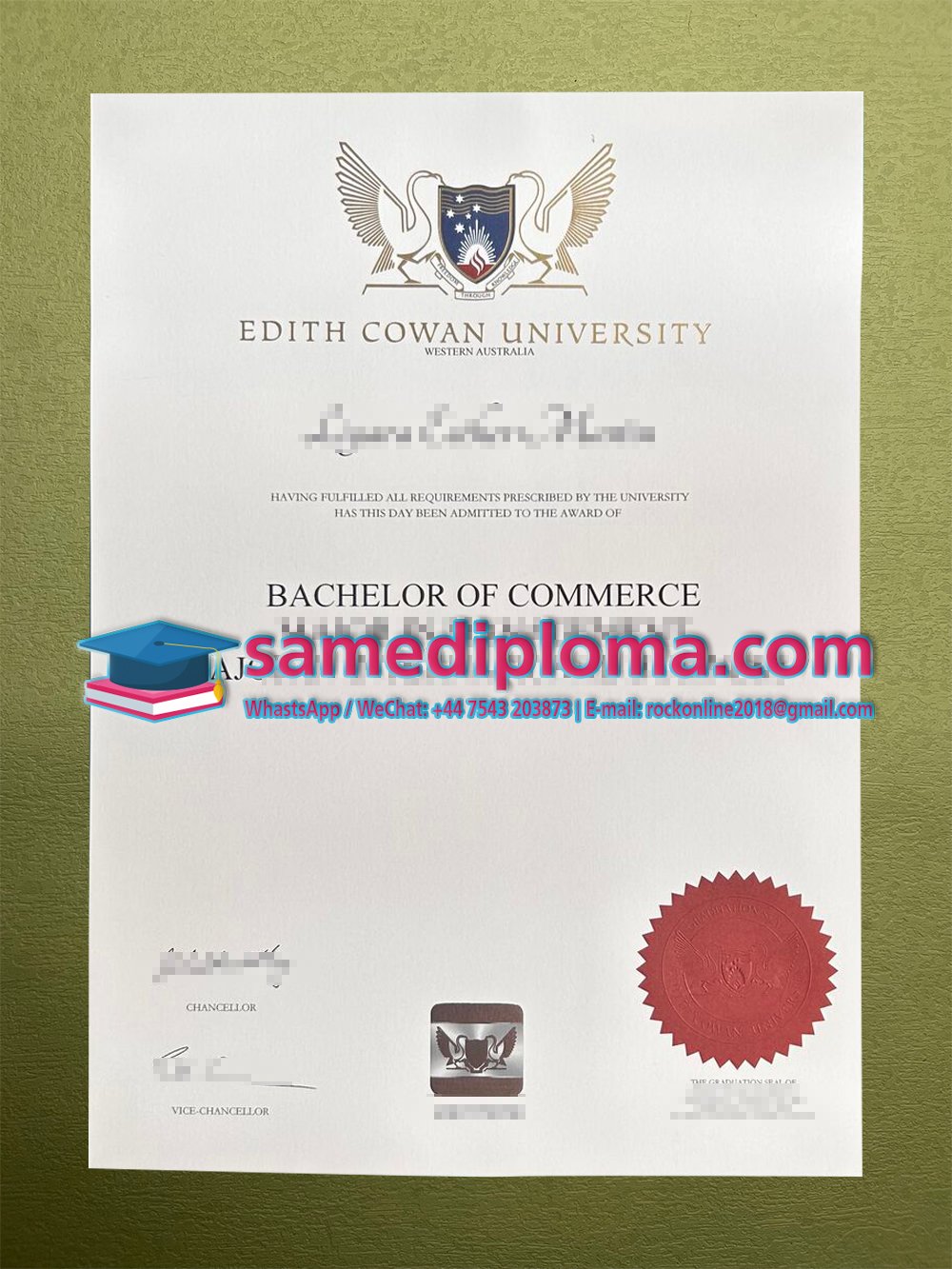 edith cowan university diploma