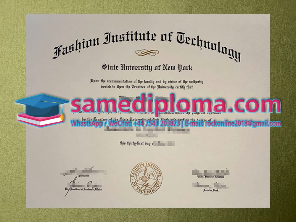 fashion institute of technology diploma